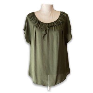 Banana Republic - Green Eloise Blouse - NWT